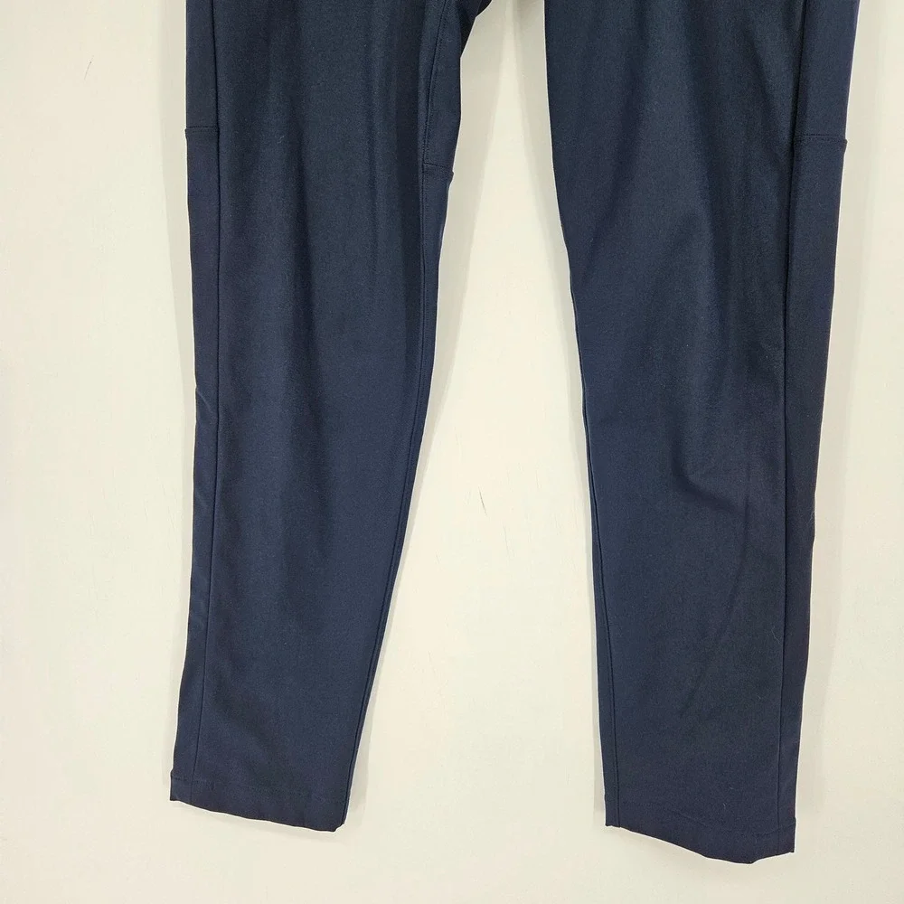 Lululemon Commission Pants Mens 28 Blue Chino Warpstreme Performance‎ Casual